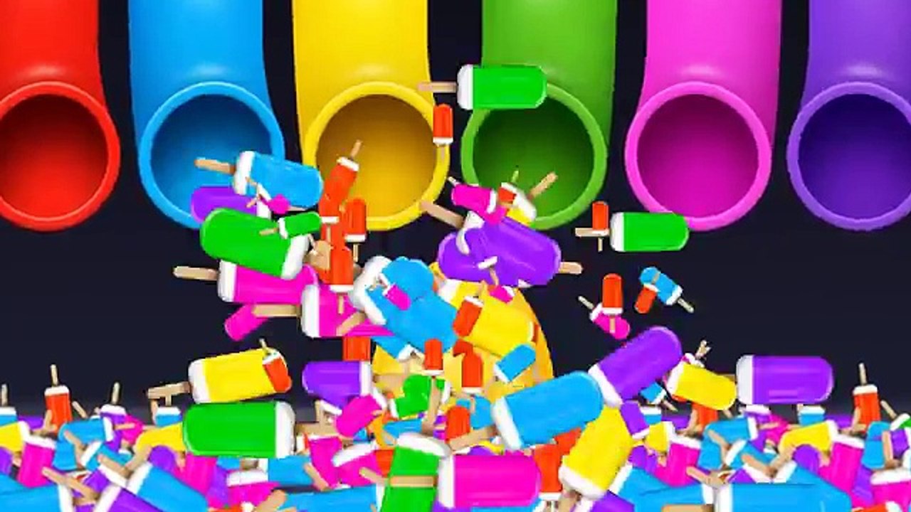 Learn Colors with Colorful Balls - Colours Videos Collection for Children