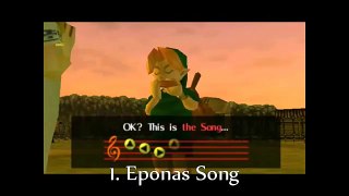 Zelda Ocarina of Time - All Ocarina Songs