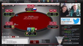 GOLDEN BUTTONS FOR $100 ZOOM [Twitch Poker]
