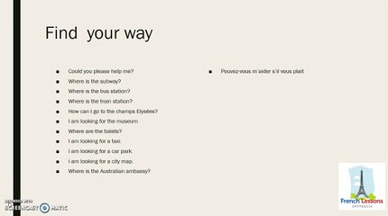 12 must known French Phrases for Travellers