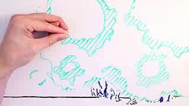 animasi keren - Tangan manusia VS Animasi