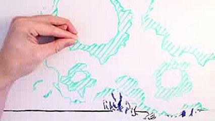 animasi keren - Tangan manusia VS Animasi