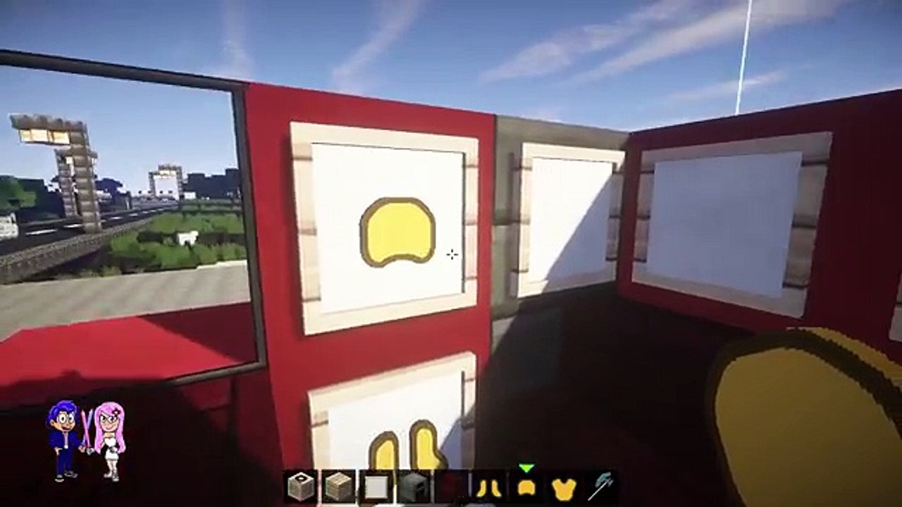 CÓMO HACER UN CAMIÓN DE BOMBEROS EN MINECRAFT ¡CON LUCES!