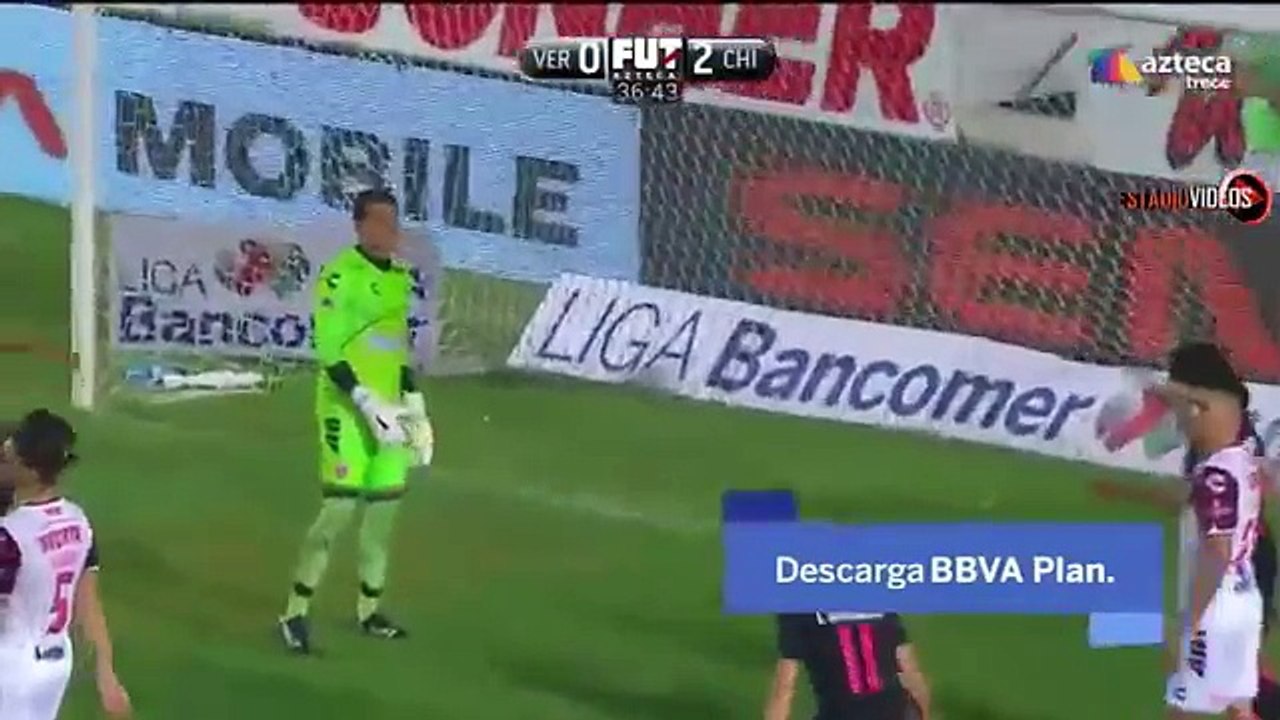 Veracruz vs Chivas 2017 2-3 GOLES y RESUMEN Completo Jornada 14 Apertura 2017