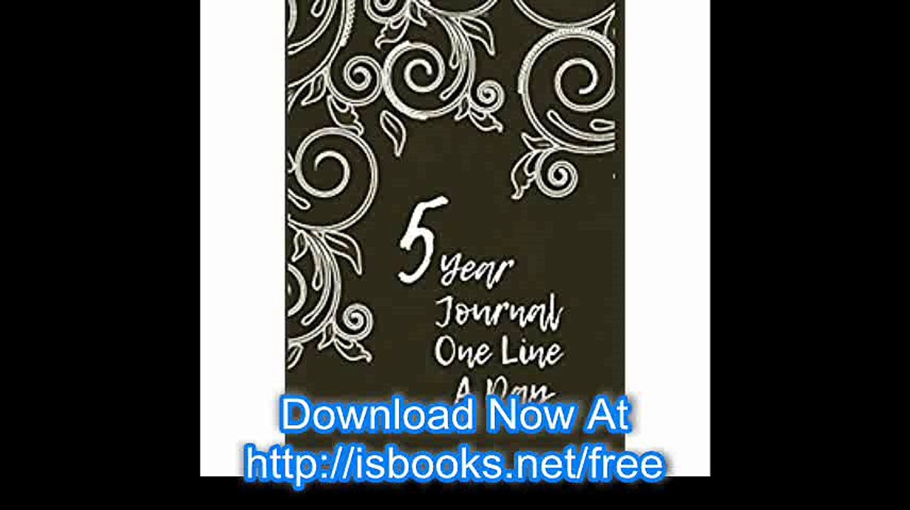 5 Year Journal One Line A Day 5 Years Of Memories, Blank Date No Month, 6 x 9, 365 Lined Pages