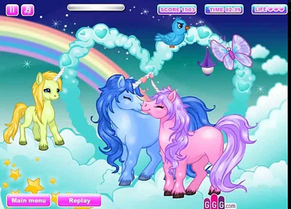 Мультик:Влюбленные Единороги/Cartoon: Loving Unicorns