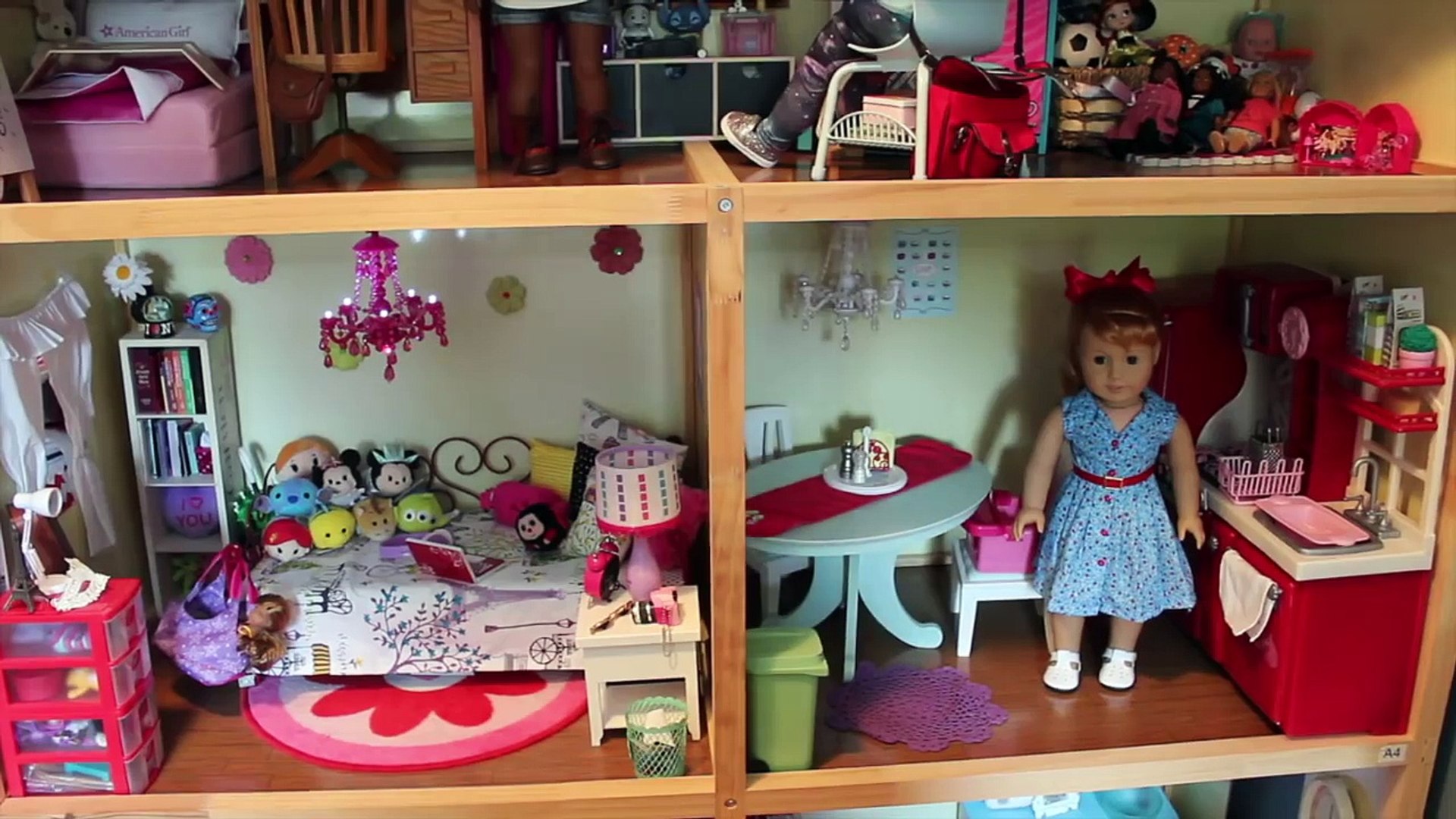 american girl doll house tours