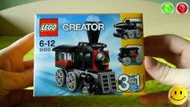 TRAINS FOR CHILDREN VIDEO: Train LEGO Creator 31015 Emerald Express, Toys Review