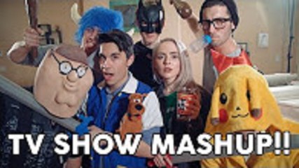 TV SHOW MASHUP - 20 Songs in 3 Minutes!! ft. Madilyn Bailey & Sam Tsui by  Zili Music Company