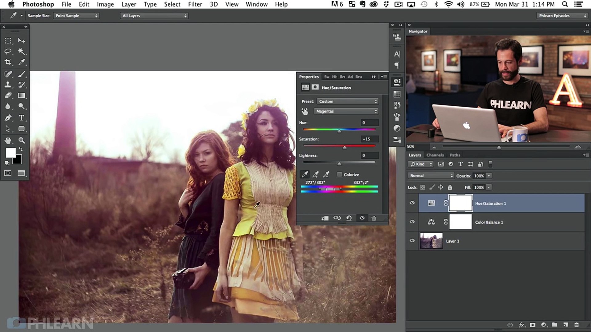 ⁣How to Correct Skin Tones and Stylize Your Photo in Photoshop