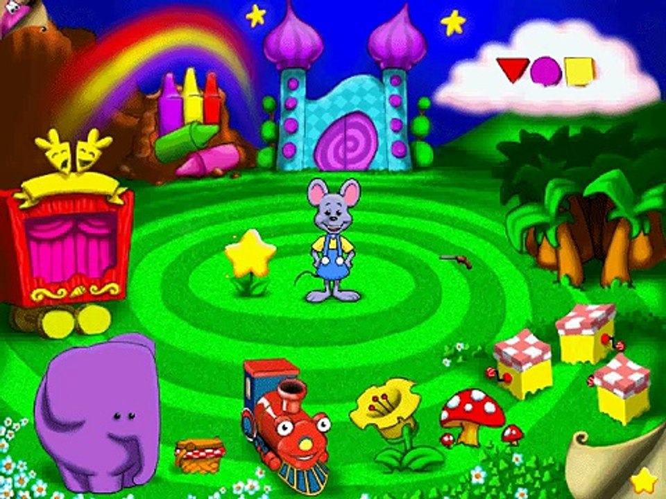 Lapin Malin Maternelle 1 (Reader Rabbit Toddler): Partie 8 - Château aux Bulles