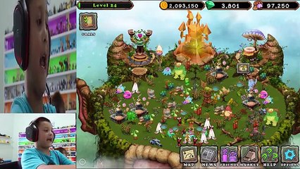 Lets Play MY SINGING MONSTERS Part 3! Mike Lost His Stuff! (FGTEEV Face Cam Commentary)