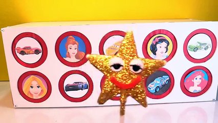 DISNEY CARS 3 vs DISNEY PRINCESS Wheel Game | Mashems vs Fashems Which are Better?