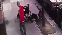 Scumbag Pushes 77-Year-Old Man To The Ground For No Reason