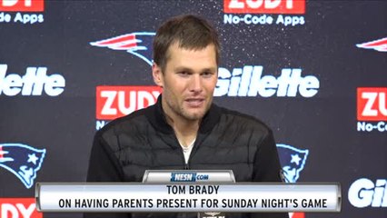 Tom Brady On Parents Attending Game