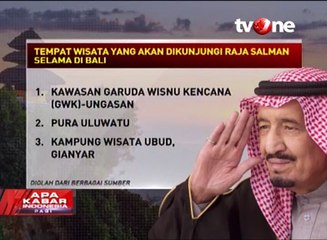 Tempat Wisata yang akan Dikunjungi Raja Salman di Bali