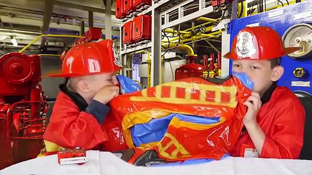 Little Heroes Firefighters to the rescue Fire Truck Kids | Fire Truck Cartoon | Video for Kids