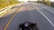 Street Bike VS Cops Police Chase Motorcycle Running From Cop Cars Almost Hit Biker Gets Away 2016