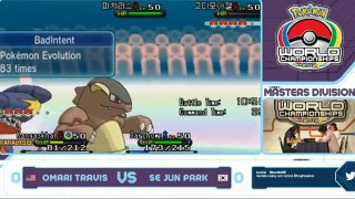 Pokemon World Championship new - Se Jun Park vs Omari Travis (1st) - BASED GOD PACHIRISU