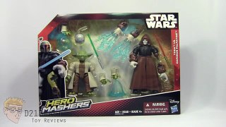 Star Wars Hero Mashers Yoda vs Emperor Palpatine Review