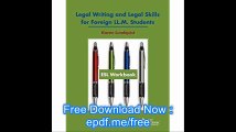 ESL Workbook, Legal Writing and Legal Skills for Foreign LL.M. Students (American Casebook Series)
