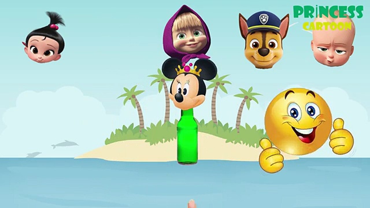 Learn Colors Wrong Heads Paw Patrol Masha Baby Boos Minie Mouse Nursery Rhymes Finger Family