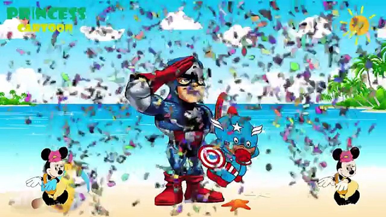 Wrong Baby Super Heroes   Spiderman Batman Captain America Hulk Children Nursery Rhymes