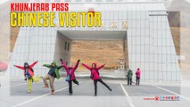 Chinese Visitor AT Khunjerab Pass
