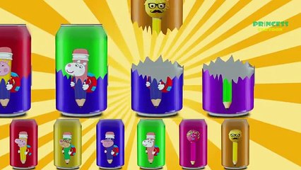 Papa Pig Equivocadas Cola  Bolígrafo De Color Cerdo Videos De Papa Pig EnEspañol Familia Rimas
