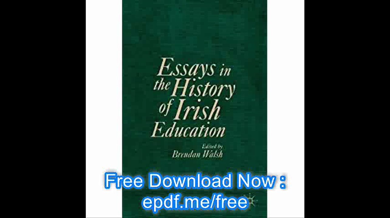 Essays in the History of Irish Education