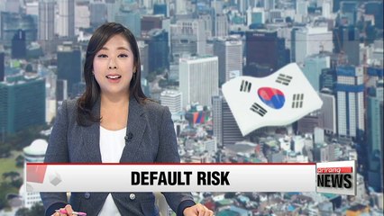 South Korea's CDS premium rising, higher risk of default
