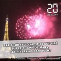 Paris: Un feu d’artifice est tiré sur le Champ-de-Mars, les riverains paniquent