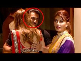 Salman Khan IGNORE Jacqueline Fernandez At Sanjay Dutt's Diwali Party 2017