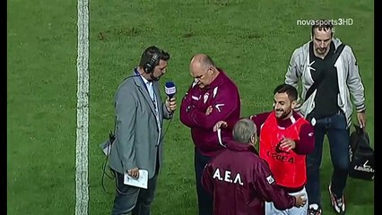 8η Πλατανιάς-ΑΕΛ 0-1 2017-18 Ηλίας Φυντάνης δηλώσεις