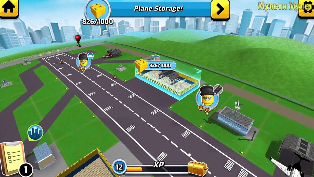 LEGO Police. Police Car. Fire Truck. Cartoon about LEGO LEGO Game My City 2