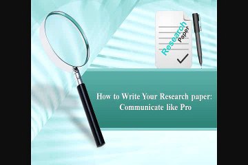 How to Write Your Research paper