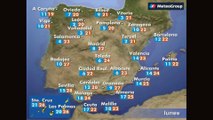 Previsión del tiempo para este lunes 23 de octubre