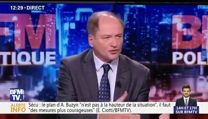 Eric Ciotti, invité de BFM Politique