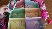 Baby Dolls Bath Time Bed time feeding time Play time Lots to love Babies House & Little girl