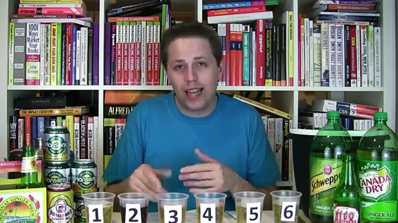 Ginger Ale Blind Tasting (Soda Tasting #147)