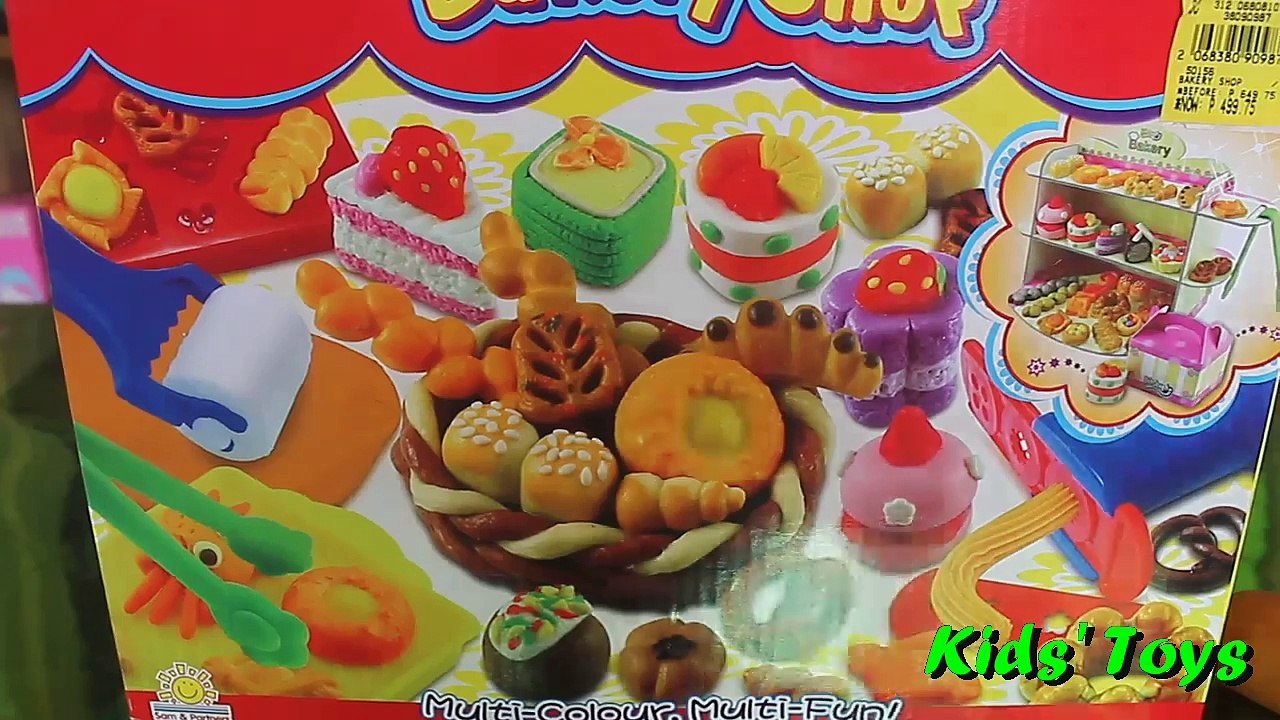 Doh-Dough Bakery Shop Muffin and Cake Play Dough Fun with Whipple Fruit Set