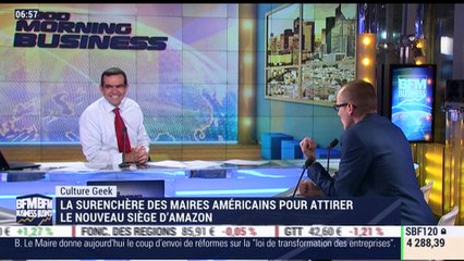 Anthony Morel: Des villes américaines concourent pour accueillir le siège d'Amazon - 23/10