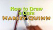 How to Draw Harley Quinn from Batman - Chibi - Easy Pictures to Draw