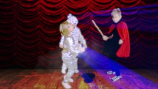 Halloween Costumes Magic Show for Kids