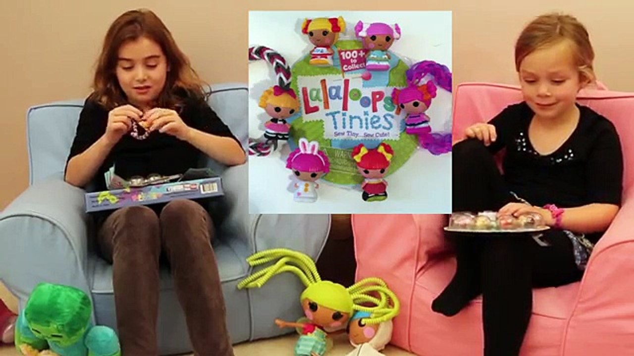 Rainbow Loom Band Bracelet Made with Lalaloopsy Tinies