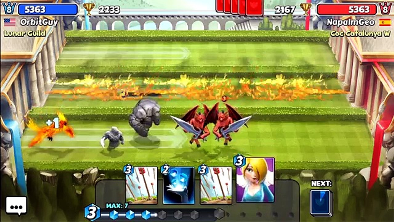 Castle Crush - 5 Legendaries in One Deck!