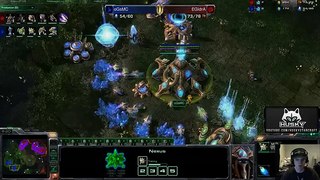 MLG - IdrA vs MC - Game 2 - PvZ - Dual Site - StarCraft 2