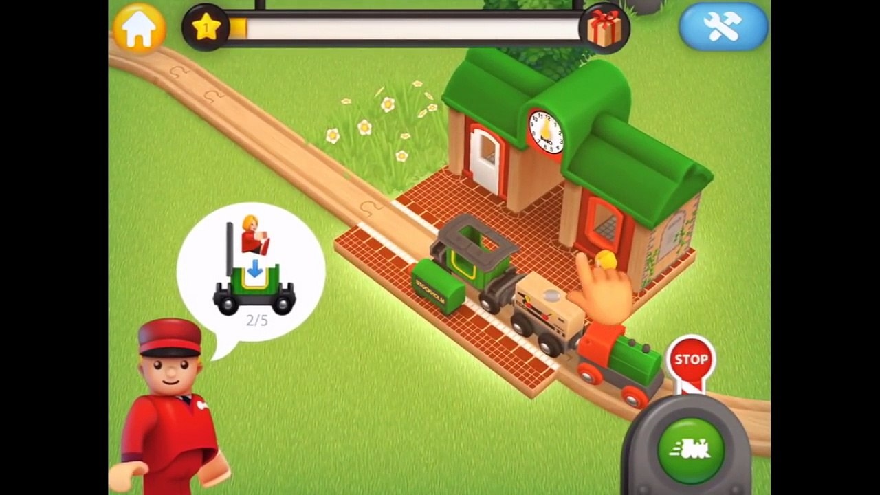 Brio World: Railway Part 2 - Best iPad app demo for kids - Ellie