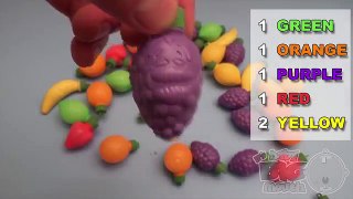 Learn Colours with Fruit Candy Powder! Fun Learning Contest!