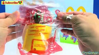 2017 Super Mario McDonalds Happy Meal Toys Full Set
